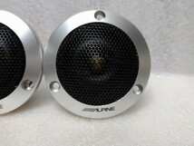 アルパイン DLX-F30T COMPONENT TWEETER 120W PEAK 40W RMS 4 OHMS ツイーター ALPINE ③_画像2