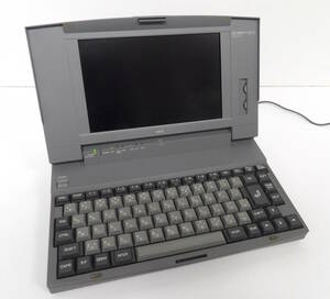 【よろづ屋】NEC PC-9801NS/R + ACアダプター PC-9801n-12L レトロノートPC パソコン 98note ジャンク(M1215-80)