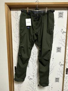 アンドワンダー　ポリエステル　クライミングパンツ　and wander polyester climbing pants size5 定価 31,900円