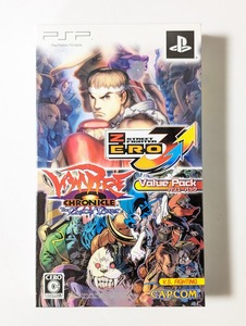 150 ストリートファイターZERO3 ダブルアッパー/ヴァンパイアクロニクル ザ カオスタワー PSP プレイステーション ソフト 未開封