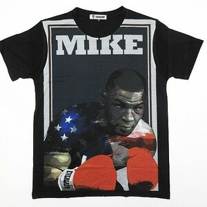 ◯ 新品 マイクタイソン Mike Tyson 半袖Tシャツ ボクシング アイアンマン 鉄人 メンズ Sサイズ■管理番号LBT254