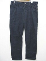 【美品】23区 HOMME SKY スカイ/オンワード樫山 メンズ ストレートパンツ 紺グレー サイズ44 ■L27047SSS23-230610-10-3_画像1