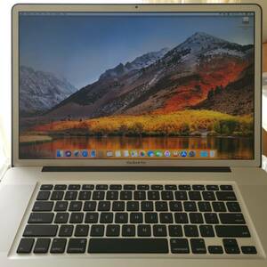 Apple MacBook Pro 17 Mid 2010 A1297 macOS High Sierra Intel Core i5 2.53 メモリ2x4GB HDD500GB SD HR-AG JPN 純正 電源アダプタ