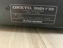 ONKYO INTEGRA　P-309 通電確認　美品_画像6