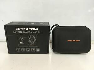 Y241-831 Apexcam M80 Air 4K アクションカメラ ブラック