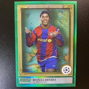 2022-23 Topps Stadium Chrome Ronaldinho Legends Of Europe ロナウジーニョ /99