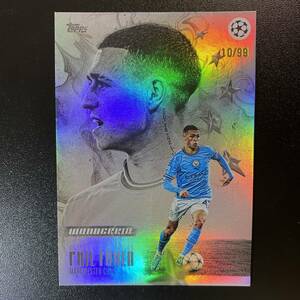 2022-23 Topps Jamal Musiala Platinum Curated Set Phil Foden Manchester City /99 フィル・フォーデン