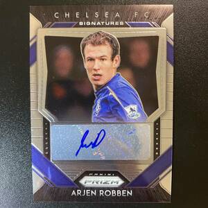 Arjen robben 2020-21 Prizm Premier League Soccer EPL Auto Chelsea 直筆サインカード アリエン・ロッベン