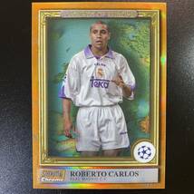 2022-23 Topps Stadium Chrome Roberto Carlos Legends Of Europe ロベルト・カルロス /25_画像1