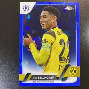 2022-23 Topps Chrome UEFA Sapphire IMAGE VARIATION Jude Bellingham SSP ジュード・ベリンガム ドルトムント