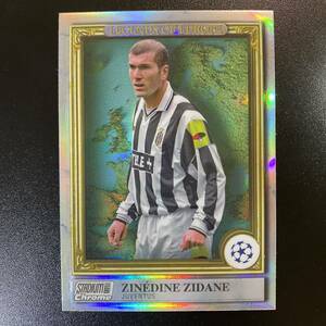 2022-23 Topps Stadium Chrome Zinedine Zidane Legends Of Europe ジネディーヌ・ジダン