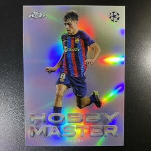 2022-23 Topps Chrome Pedri Barcelona Spain Hobby Master Case Hit SSP ペドリ