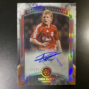 2022-23 Topps Museum Collection Dirk Kuijt Auto /299 Liverpool 直筆サインカード ディルク・カイト