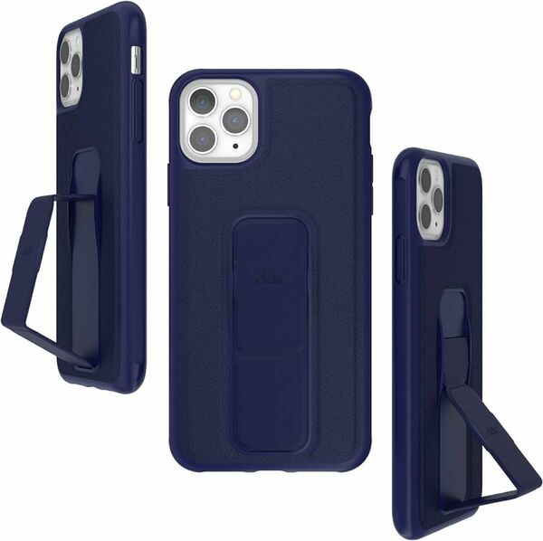 clckr 41862 iPhone 12 / 12Pro 用ケース CLCKR Grip Saffiano Navy Blue