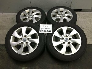 セレナ FC26 日産 純正 6J+45 PCD114.3 5穴 195/60R16 グッドイヤー EAGLE LS EXE 2023年 バリ山 011593