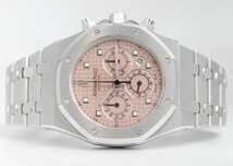 Audemars Piguet/オーデマ ピゲ Royal Oak Chronograph 25960BC/O/1185BC/02 Salmon Pink Dial #jp26617_画像5