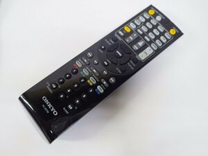 Kんま9362 ONKYO/オンキョー TX-NR616用 純正リモコン RC-837M オーディオ用リモコン アクセサリー 赤外線照射確認済