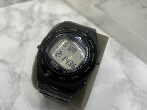 40725【自宅保管品】☆激レア☆ セイコー SEIKO ジウジアーロ スピードマスター A828-4000 GIUGIARO SPEED MASTER デジタル 多機能 腕時計