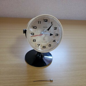 レトロ アンティーク トランジスタ時計 SEIKO 5石 TTZ-114 クロック 置時計