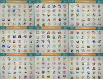 ポケットモンスター　サン　全国図鑑802種コンプリート　色違い全種　育成済み　配信・幻多数　ウルトラ　ソード シールド　ムーン_画像3