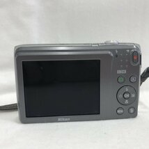 Ｎｉｋｏｎ ニコン ＣＯＯＬＰＩＸ Ｓ３７００ シルバー 光学８倍ズーム コンパクト デジタル カメラ 充電器付 中古 カメラ/248_画像2