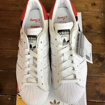 未使用 ａｄｉｄａｓ アディダス ＦＷ２９０１ コラボ スーパースター ミッキーマウス スニーカー ２５．５ｃｍ 靴/229_画像5