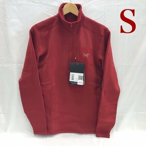 美品 ＡＲＣ’ＴＥＲＹＸ Ｒｈｏ ＡＲ Ｚｉｐ ｎｅｃｋ Ｓ ロー ＡＲ ジップ ネック シャツ フリース 赤 １１２７２ 洋品紳士服/248