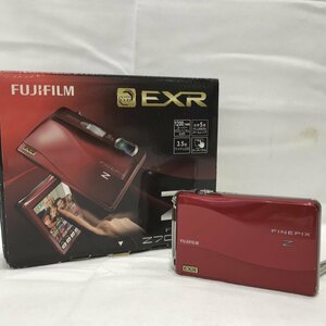 画面黄ばみ有 ＦＵＪＩＦＩＬＭ 富士フィルム ＦｉｎｅＰｉｘ デジタル カメラ Ｚ７００ＥＸＲ レッド 赤 １２００万画素 カメラ/248