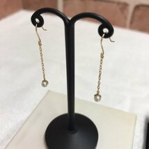 ＡＨＫＡＨ チェーンピアス Ｋ１８ 金 総重量約０．５ｇ アーカー アクセサリー アクセサリー/229_画像5