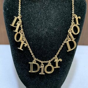 Ｃｈｒｉｓｔｉａｎ Ｄｉｏｒ レディース 装飾品 ブランド クリスチャンディオール ネックレス ロゴ ゴールド おしゃれ アクセサ/247