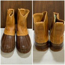 Ｌ．Ｌ．Ｂｅａｎ ビーンブーツ メンズ ヴィンテージ エルエルビーン ＵＳ９ 約２７ｃｍ ブラウン 茶色 中古 靴/247_画像2