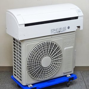 HITACHI【RAS-G22K】日立 白くまくん 凍結洗浄Light ecoこれっきり運転 フィルター自動掃除 ルームエアコン おもに6畳用 2020年製 中古品