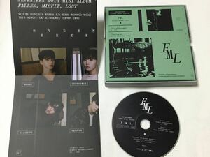 送料込み　SEVENTEEN　セブチ　CD　10TH MINI ALBUM　☆FML☆　6曲　Version A　Fallen, Misfit, Lost　韓国盤　K-POP 