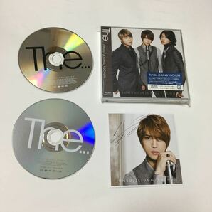 送料込み　JYJ　JUNSU/JEJUNG/YUCHUN　CD＋DVD　ジャケカ　ジェジュン　☆The...☆　(日本ミニアルバム)　帯付き　ユチョン ジュンス