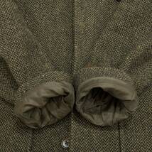 SEVENDAYS=SUNDAY× Harris Tweed ハリスツイード セブンデイズサンデイ ステンカラーコート(L)カーキ メンズ コート アウター_画像7