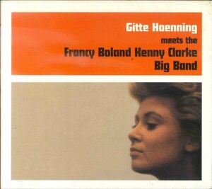 ★CD「ギッテ・ヘニング GITTE HAENNING MEETS THE FRANCY BOLAND KENNY CLARKE」フランシー・ボーラン/ケニー・クラーク 1969年