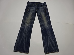 ●リーバイス LEVIS デニム 507 W34 革パッチ ●1203●