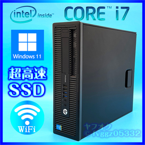 HP Core i7 4790 SSD新品 1TB (1000GB)+HDD1500GB 大容量メモリ 20GB Windows 11 Microsoft Office2021 DtoDリカバリー 無線LAN 600 G1