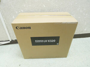 3044) 新品 Canon キヤノン POWER PROJECTOR プロジェクター LV-X320