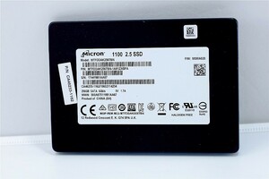 2.5インチ　SSD　高速　 Micron 1100 SSD 256GB MTFDDAK2T0TBN SATA3 6Gb/s 2.5インチ 　複数在庫