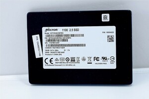 2.5インチ　SSD　高速　 Micron 1100 SSD 256GB MTFDDAK2T0TBN SATA3 6Gb/s 2.5インチ 　複数在庫
