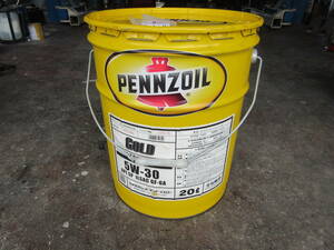 ◆◆◆PENNZOIL　ペール缶 椅子インテリアetc...ペンズオイル２０L缶 　バケツ スツール ガレージ◆◆◆