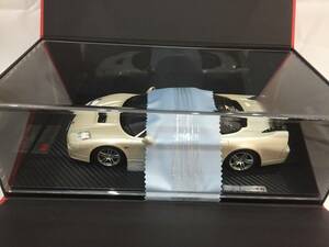 ★onemodel/one model/ワンモデル 1/18 HONDA ホンダ NSX タイプR NA2 ドリキン 土屋Ver パールホワイト 新品