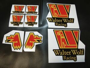 【WalterWolf】 ウォルターウルフ ステッカー R RG500Γ RG250 RG400 GSX-R GS RGV