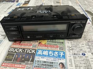 日産純正　ステージアWGNC34後期ターボ用 エアコンスイッチパネル エアコンパネル 。