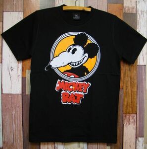 【送料無料】M★新品 ミッキーラット【Mickey Rat】ミッキーマウス★Tシャツ