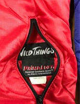 激レア 90s WILDTHINGS ワイルドシングス　プリマロフト レッド 赤 ブルー 青 パープル wild things リバーシブル_画像3