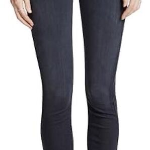 7 for all mankind ハイウェストアンクルスキニーデニムパンツ