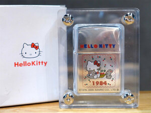 【未使用】Zippo ジッポ ハローキティ Hello Kitty 1984 ディスプレイケース入 専用箱付 　検/ウサギサンリオ未開封新品限定