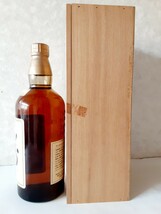 【送料込】SUNTORY山崎12年　サントリーピュアモルトウイスキー　木箱　古酒　サントリー山崎12年　750ml　 WHISKY 　MALT_画像6